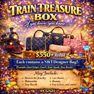 🛑 Train Treasure Box Mystery Bundles - Specially Curated Bundles Retailing $550+